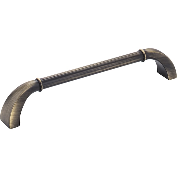Jeffrey Alexander 160 mm Center-to-Center Antique Brushed Satin Brass Cordova Cabinet Pull Z281-160ABSB - main